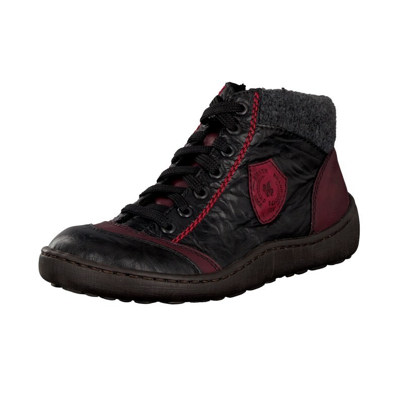 Botas Rieker 44441-00 Para Mulher - Pretas